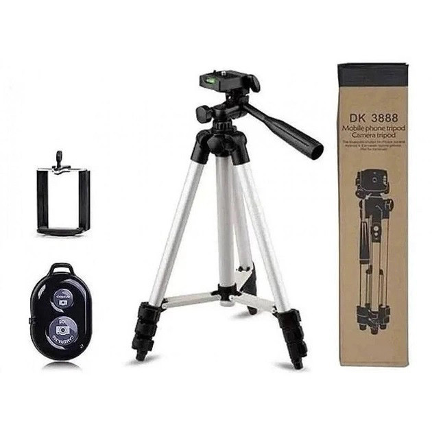 Трипод триногу штатив Tripod DK-3888 з пультом Bluetooth, фото 1