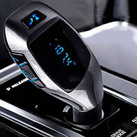 Автомобильный bluetooth fm модулятор X5 ВТ для автомагнитолы, mp3 / фм трансмиттер с дисплеем Shop