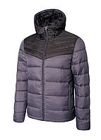 Куртка чоловіча зимова Dare 2B Hot Shot Hooded Baffled Jacket Ebony Grey/Black (DPN001-75N-BLK)