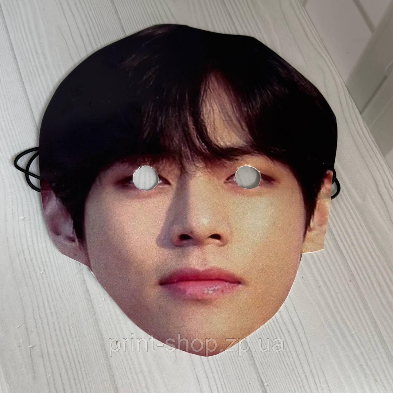 Маска карнавальна знаменитості BTS ціна за 1 шт, фото 1