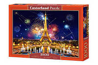 Пазлы Castorland Очарование ночей Париж 1000 элементов SX, код: 2558391