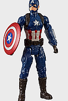 Фигурка Hasbro Капитан Америка, Мстители Финал - Captain America, Avengers Endgame, Titan Hero Series Хороший