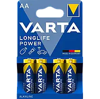 VARTA HIGH ENERGY/LONGLIFE POWER AA BLI 4 ALKALINE Батарейка