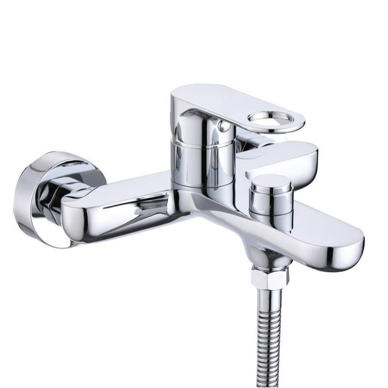 Змішувач для ванни Qtap Jay (з душовим гарнітуром) QTJAY259CRM45541 Chrome, фото 1