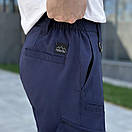 Темно-сині штани-карго Pobedov Tactical Soft із софту, фото 6