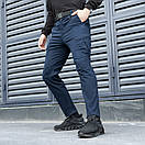 Штани-карго чоловічі Pobedov Tactical V2 темно-сині, фото 6