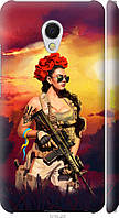 Пластиковый чехол Endorphone Meizu MX6 Украинка с оружием Multicolor (5316m-259-26985) OP, код: 7748510