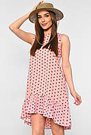 Платье женское летнее розового цвета 178873T Бесплатная доставка