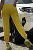 Спортивні штани жіночі жовтого кольору 178160P, фото 2