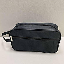 Косметичка універсальна "Classic" 26*8*15,5 см чорна К-82