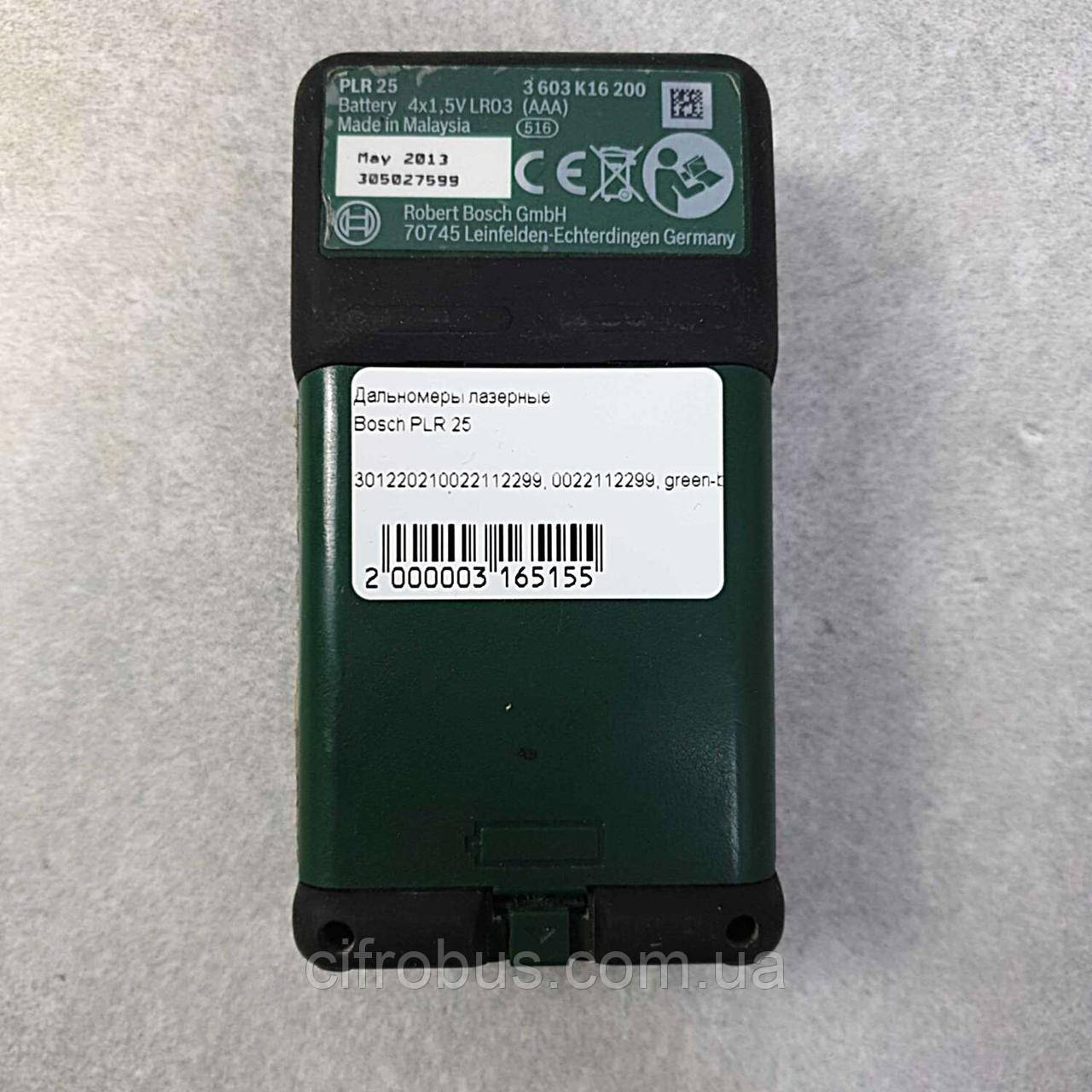 Лазерна рулетка далекомір Б/У Bosch PLR 25