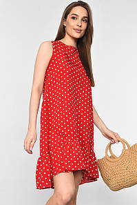 Сукня жіноча літня темно-червоного кольору 178876P
