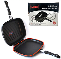 Двойная сковорода-гриль Double Grill Pan 32 см. store