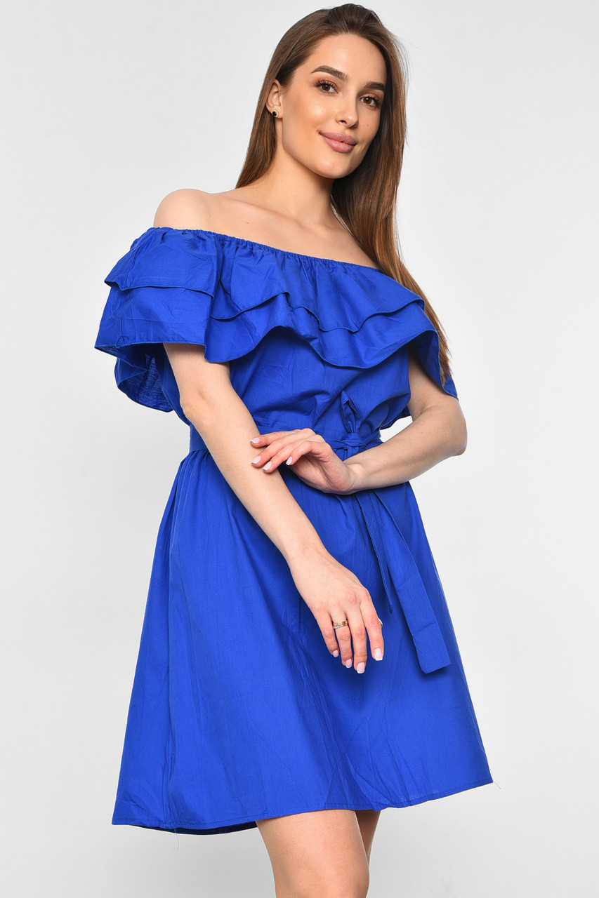 Сарафан жіночий синього кольору р.44 178863S, фото 1