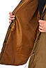 Вітрівка жіноча напівбатальна коричневого кольору р.50 178382P, фото 4