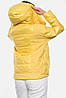 Куртка жіноча демісезонна жовтого кольору 178527P, фото 3