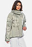 Куртка жіноча демісезонна м'ятного кольору 178528P, фото 2