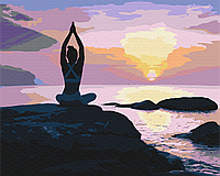Картина по номерам BrushMe Утренняя медитация 40х50см BS52165 SX, код: 8264245