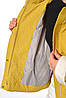 Куртка жіноча демісезонна гірчичного кольору 178532P, фото 4