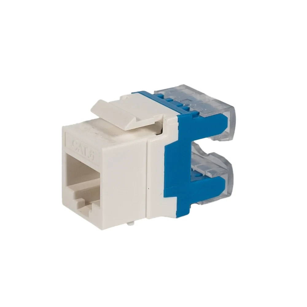 Модуль Keystone RJ45 NVC-KJ-04 CAT5/CAT6 (74-00119), фото 1