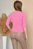 Жіночий гольф американка рожевого кольору розмір 42-44 165984P, фото 3