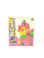 Кинетический песок Danko Toys KidSand с формочками, 400 г (укр) KS-04-02U FG, код: 2456433