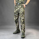 Піксельні штани-карго Pobedov Tactical Soft Waterproof, фото 3