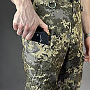 Піксельні штани-карго Pobedov Tactical Soft Waterproof, фото 5