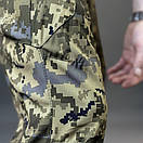 Піксельні штани-карго Pobedov Tactical Soft Waterproof, фото 6