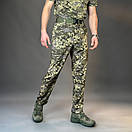 Піксельні штани-карго Pobedov Tactical Soft Waterproof, фото 9