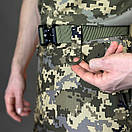 Піксельні штани-карго Pobedov Tactical Soft Waterproof, фото 10