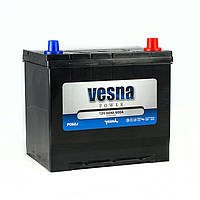 Батарея аккумуляторная Vesna Power 12В 60Ач 600А(EN) R+, арт.: 415060, Пр-во: Vesna