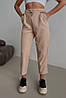 Штани жіночі бежевого кольору 179130P, фото 2
