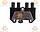 Котушка запалювання DAEWOO LANOS 1.5, LEGANZA, NUBIRA 4-х контурний корпус керування (ASR Польща) АТ 112500, фото 2