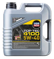 Моторное масло Liqui Moly TOP TEC 4100 5W-40, API SN, ACEA C3, 4л, арт.: 7547, Пр-во: Liqui Moly