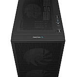 Корпус DeepCool CH360 Black (R-CH360-BKAPE3-G-1) без БЖ Black DS, фото 9