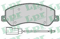 Тормозные колодки дисковые, комплект, арт.: 05P1260, Пр-во: LPR