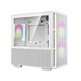 Корпус DeepCool CH360 White (R-CH360-WHAPE3-G-1) без БЖ white DS, фото 3
