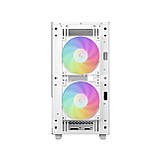 Корпус DeepCool CH360 White (R-CH360-WHAPE3-G-1) без БЖ white DS, фото 5