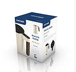 Чайник електричний дисковий ваніль 1,5 л Concept RK3304 Електрочайник на кухню пластик, фото 7