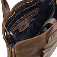 Мужская сумка портфель для ноутбука из кожи crazy horse RC-7107-1md TARWA высокое качество