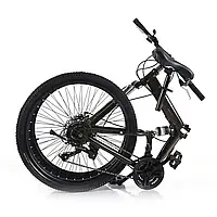 26-дюймовый складной горный велосипед для взрослых 21 скорость с двухдисковыми тормозами Складной горный