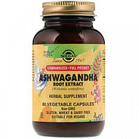 Ашваганда Solgar Ashwagandha Root Extract 60 Veg Caps z17-2024