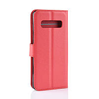 Чехол-книжка Litchie Wallet для Samsung Galaxy S10 5G Red (hub_KDWX76946) IP, код: 1581435