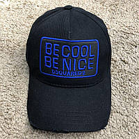 Кепка Baseball Cap Dsquared2 Bee Cool Be Nice Blue/Black