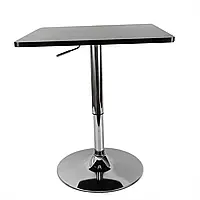 Барный стол регулируемый по высоте квадратный барный стол черный балконный стол садовая мебель балконная