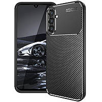 Чехол Carbon Case Samsung Galaxy A14 5G Black GL, код: 8141606