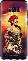 Пластиковый чехол Endorphone Samsung Galaxy S8 Украинка с оружием Multicolor (5316t-829-26985 GL, код: 7748098