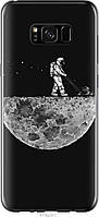 Чехол силиконовый Endorphone Samsung Galaxy S8 Plus Moon in dark (4176u-817-26985) GL, код: 7949792