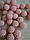 Намистини з пухирцями круглі " Ожина № 2 " 12 мм персиково - рожеві  500 грам, фото 8